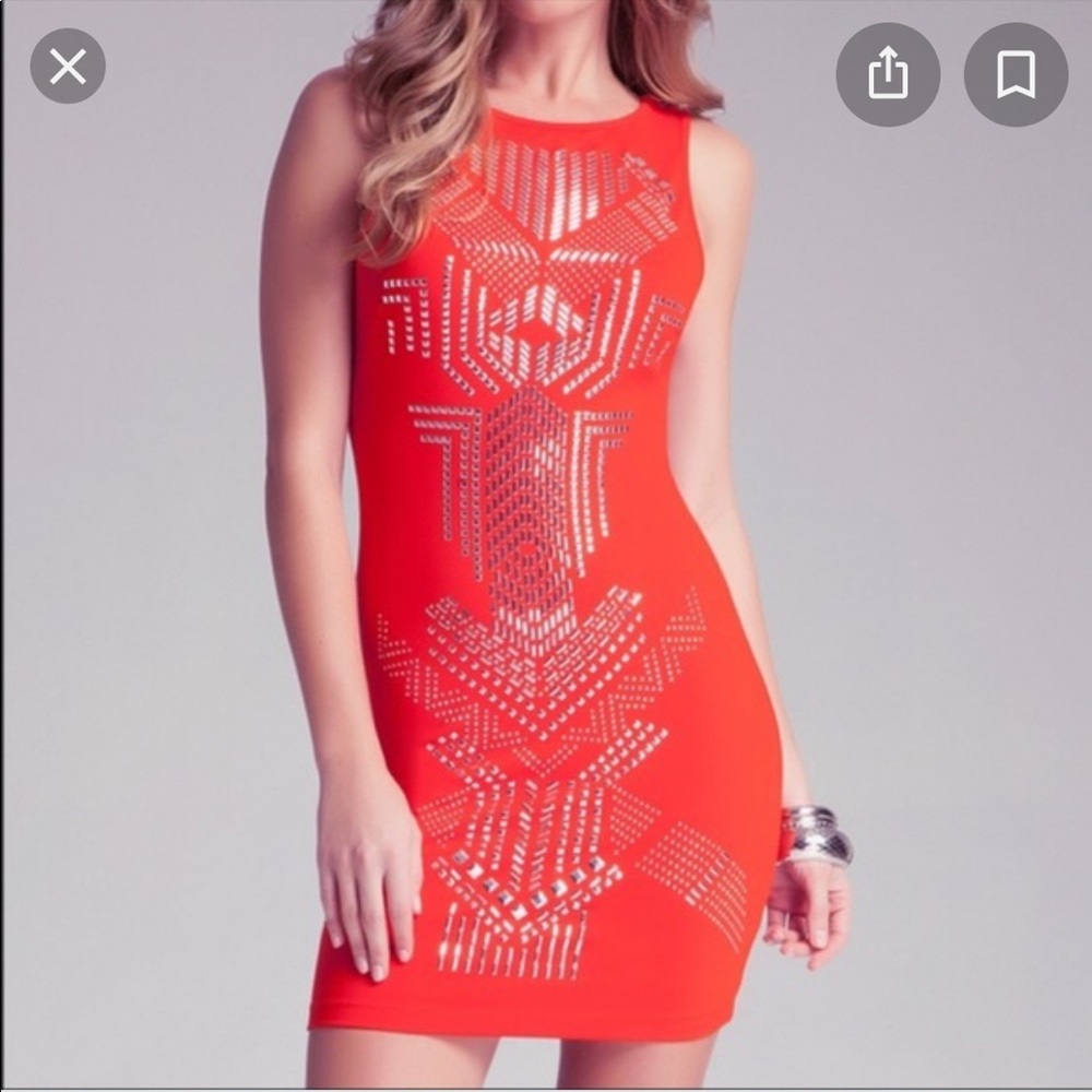 AmaZing / Sexy  beaded waterfall Bebe dress